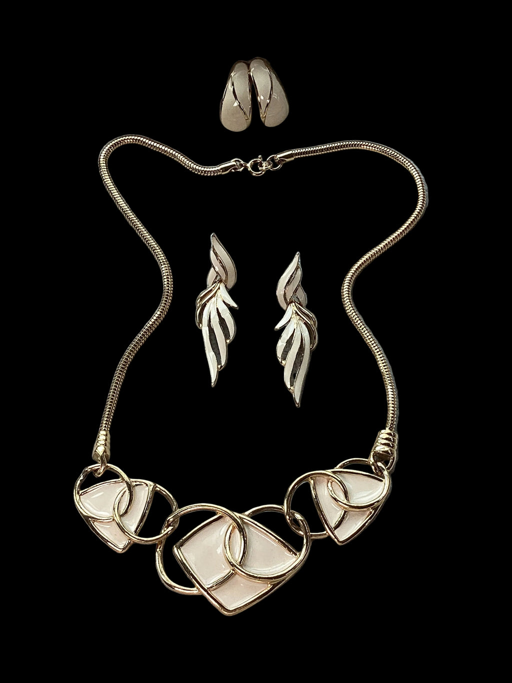 1970s Kunio Matsumoto for Trifari 3 Piece Statement Set