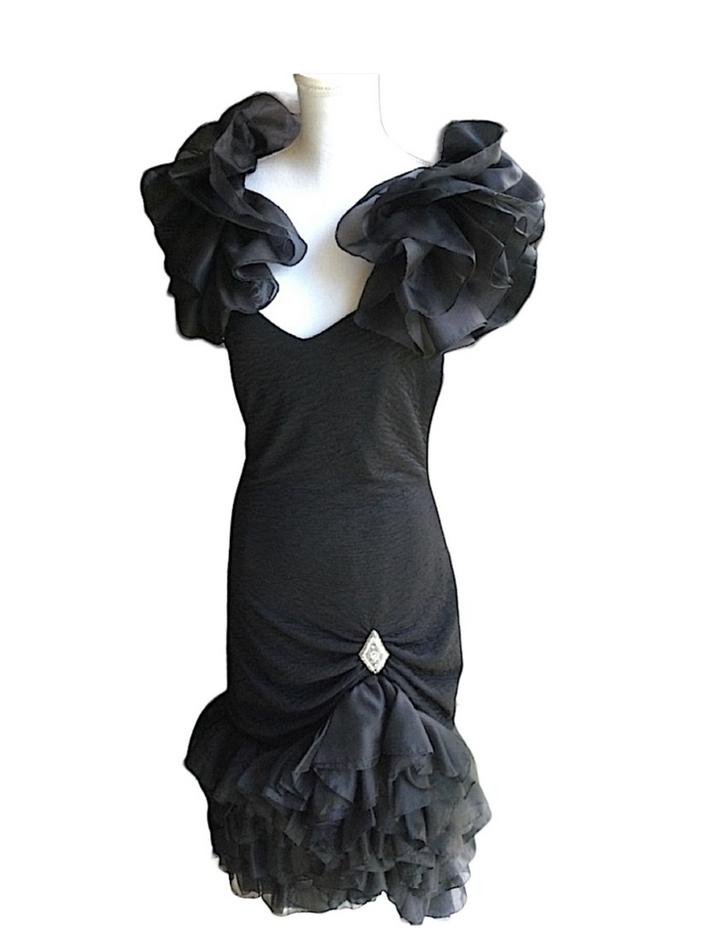 Glamorous 1980's Susan Roselli for Vijack Party Dress